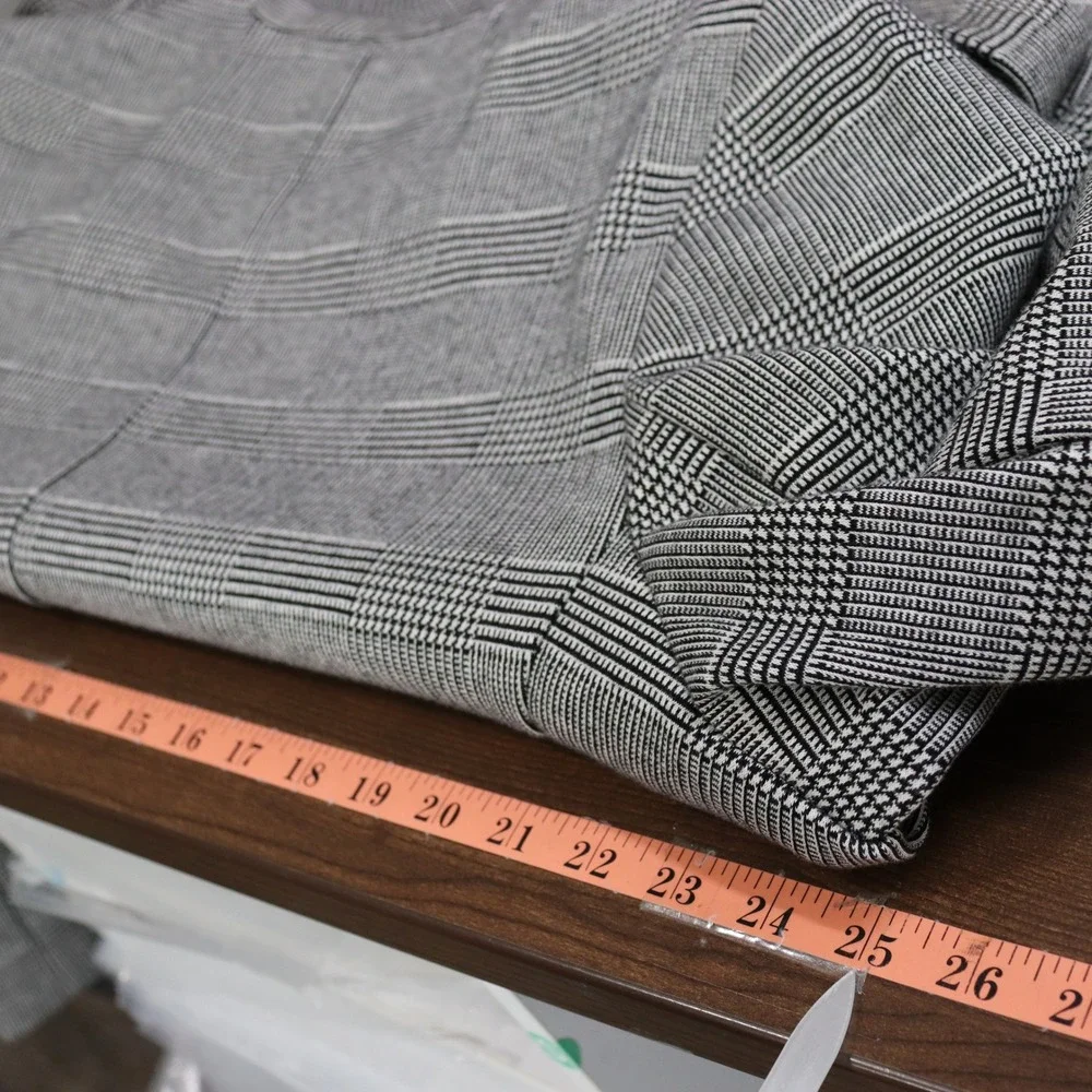 Old Navy Plaid Blazer Mens XXL Gray Black Career Office Casual Jacket‎ Preppy